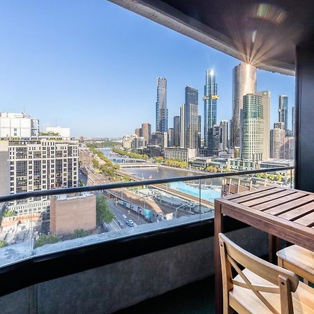 Aura2107, 2 Bedroom Apartment With Balcony, Stunning Yarra River And City Views Мельбурн Екстер'єр фото